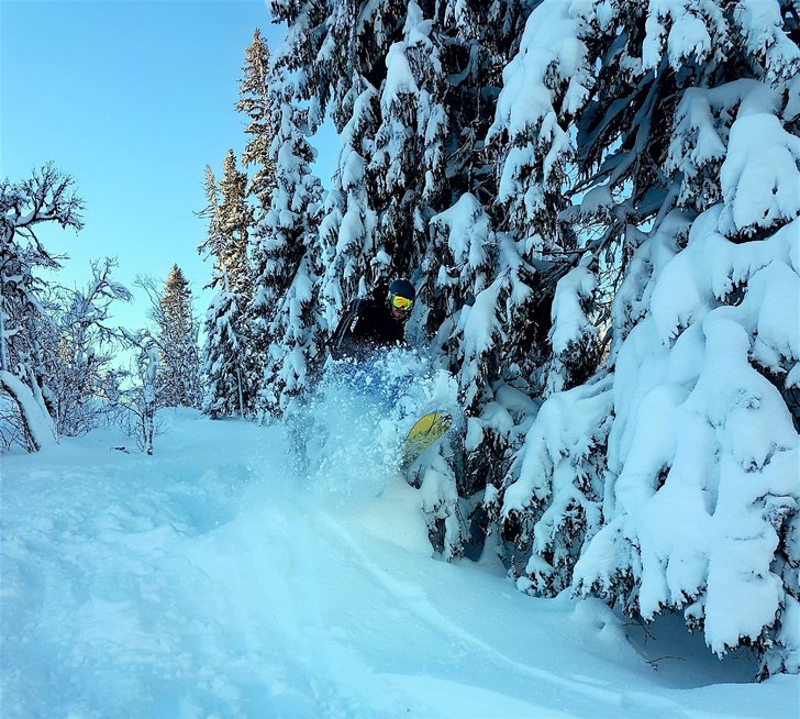 Premiär i Vemdalen.