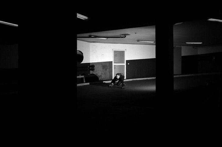 kul litet kvälssession!. Foto: David Husberg. Åkare: Filip Älfvåg.