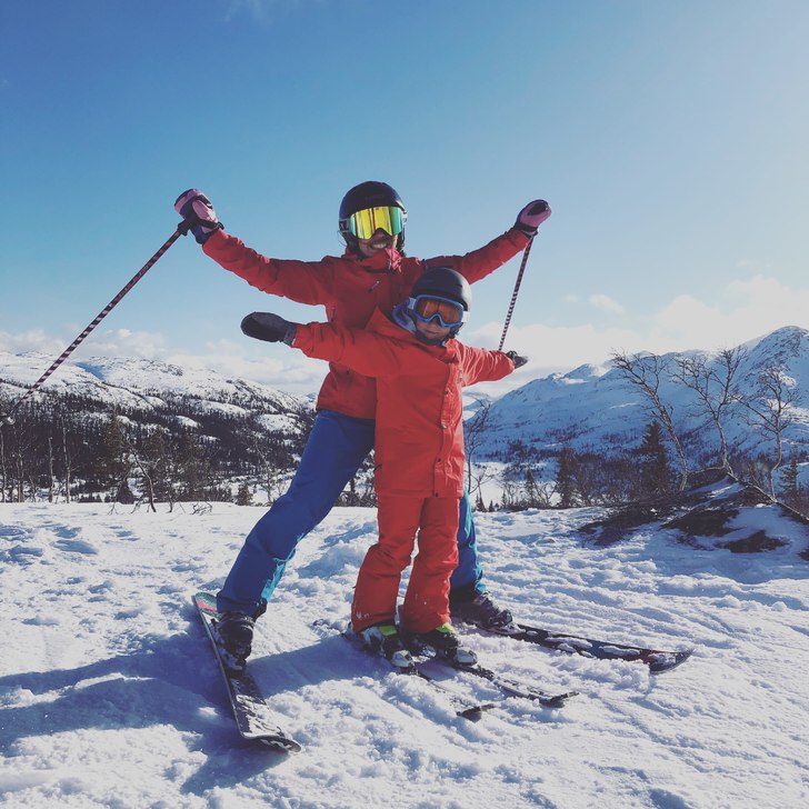 Alla älskar skidor! ❤️.