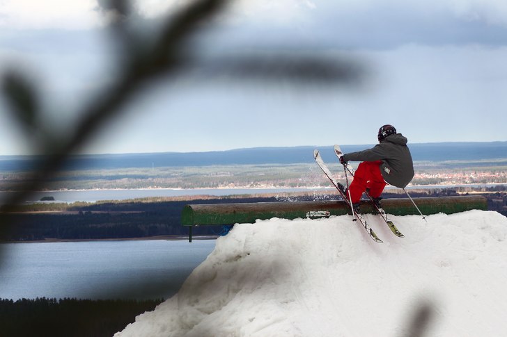 Vi lade upp mailboxen på Spinen och så körde vi. Foto: Jocob Gustavsson. Åkare: Alex Eriksson.