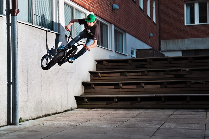 Walll. Foto: Magnus Karlsson. Åkare: Joacim Nyman.