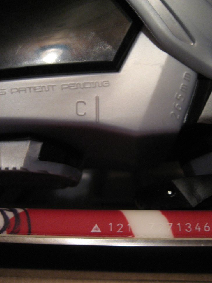 close-up fra "boot centre", og ski &quot. Foto: Ståle Mulstad. Åkare: Borgar Mulstad.