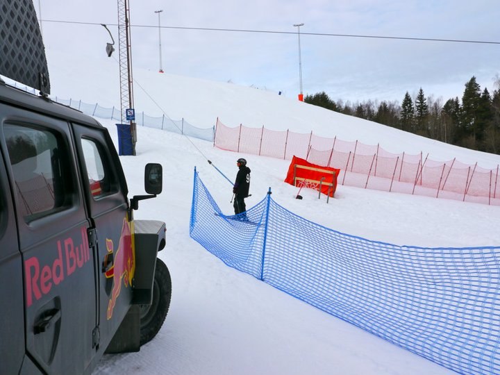 bruket big air. Åkare: Ludwig forsgren (jag.