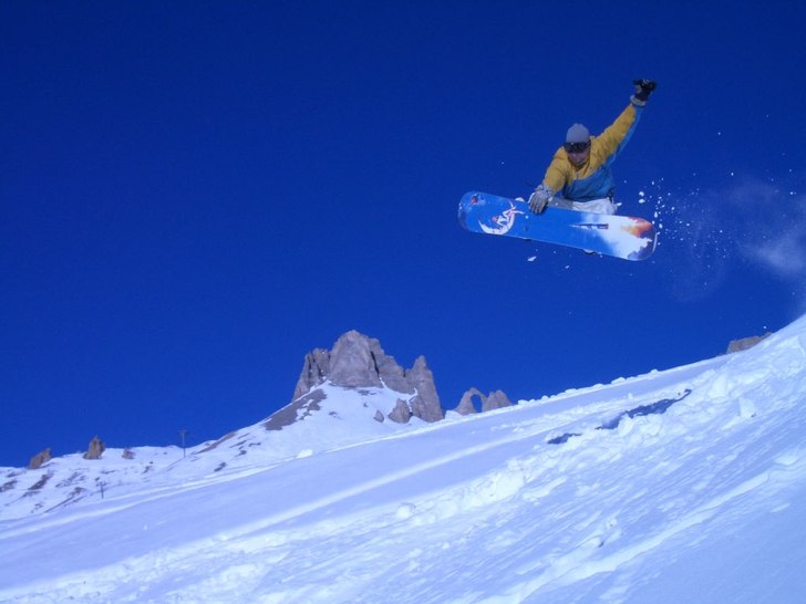 Grym bild. Tagen av moi nere i Tignes i 2004. Sist. Foto: Henrik Jönsson. Åkare: Stefan gran.