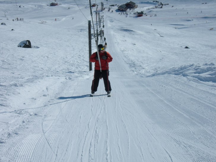jag åker lift. Foto: Emma Eliasson. Åkare: mig själv, lisa.