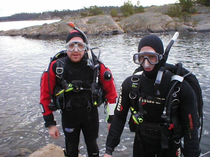 Det var varmt innan det blev blött men det var in. Foto: Jonas Schreiber. Åkare: Jonas Schreiber, Niklas Johnsson.