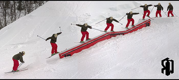 Mikael Fältmarch, stora kinkboxen i Hemsedal. Foto: KW Olsson. Åkare: Mikael Fältmarch.
