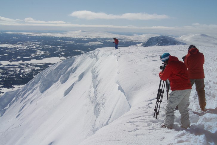 Foto under inspelning av Freeradicals 2008.. Foto: Magnus N. Åkare: Johan J.