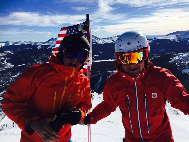 Christer o Mattias på 4000 m.ö.h.