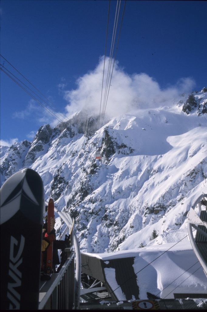 Brevent. Toppliften. Foto: Erlend Langvatn.