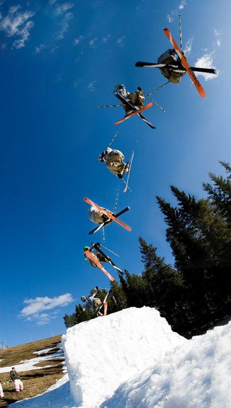 Vinnaren av årets Adrenalin Spring Session Sante . Foto: Simon Pontér. Åkare: Sante.