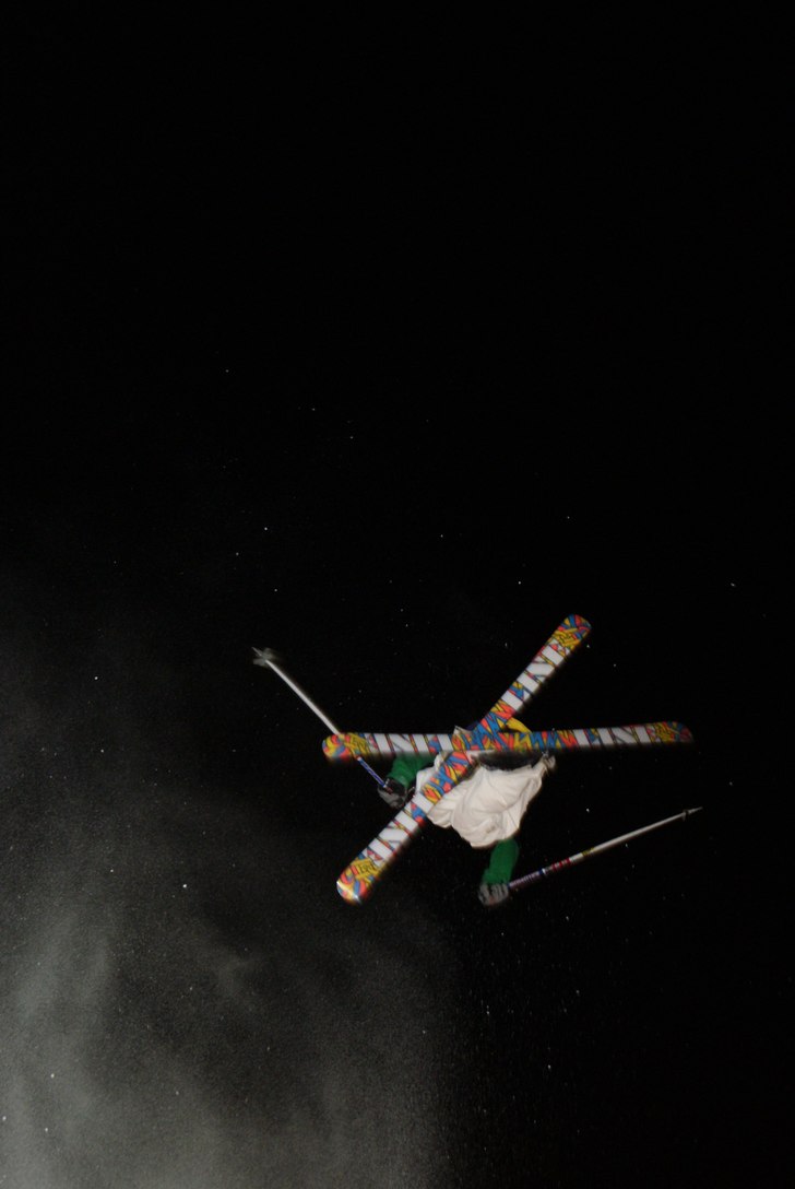 mitt i min dubbelflipp :D underflipp 5a to sw rode. Foto: Felix. Åkare: jag.