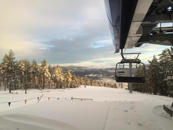 10 cm nysnø og flotte forhold
Vi har fått 10 cm .