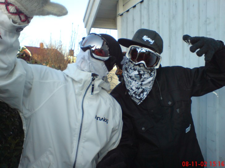 Foto: Richard Tynander. Åkare: jag och tynander.