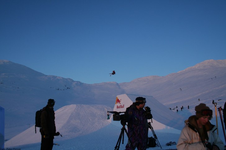 JOSS första dagen. Foto: Petter Persson. Åkare: Andreas Håtveit.