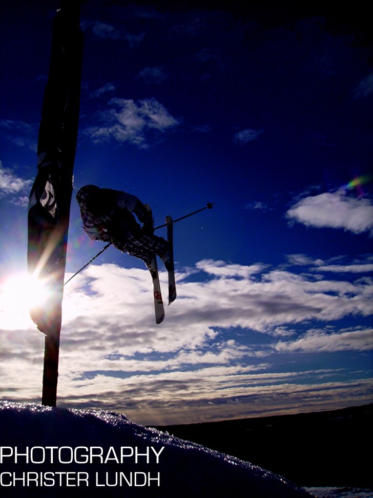 en skön dag i kläppens park. kör en cork 720 i . Foto: Christer lundh (pappa). Åkare: jag.