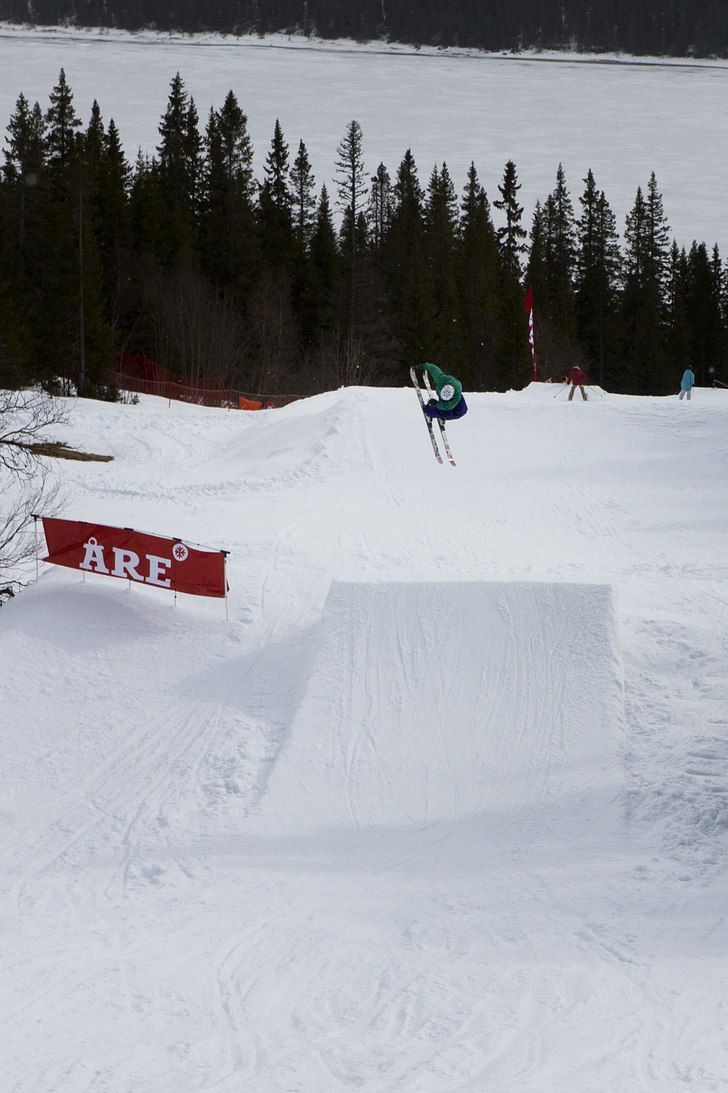 Freeridehelgen i Åre 2013. Foto: Hedda Berander. Åkare: Johan Kristofers.