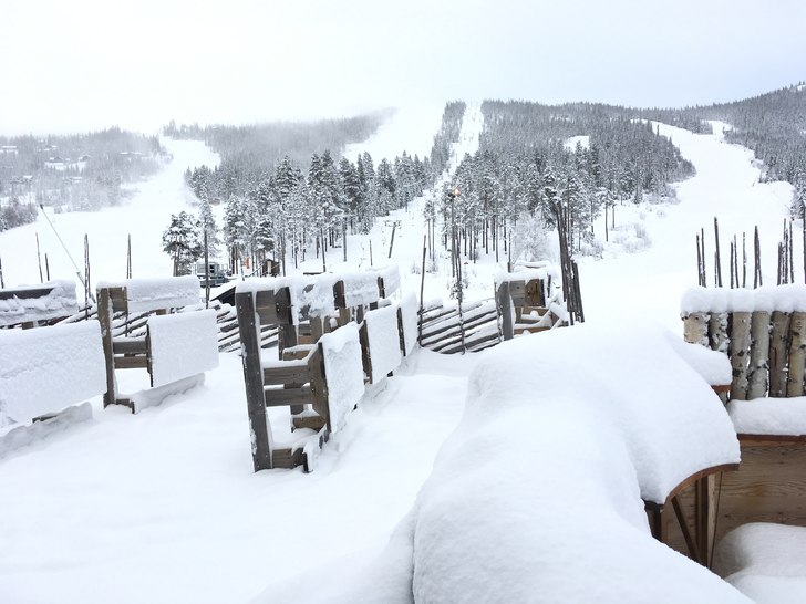 Mer snø! 
Vi har fått nye 10 cm snø natt til 22.