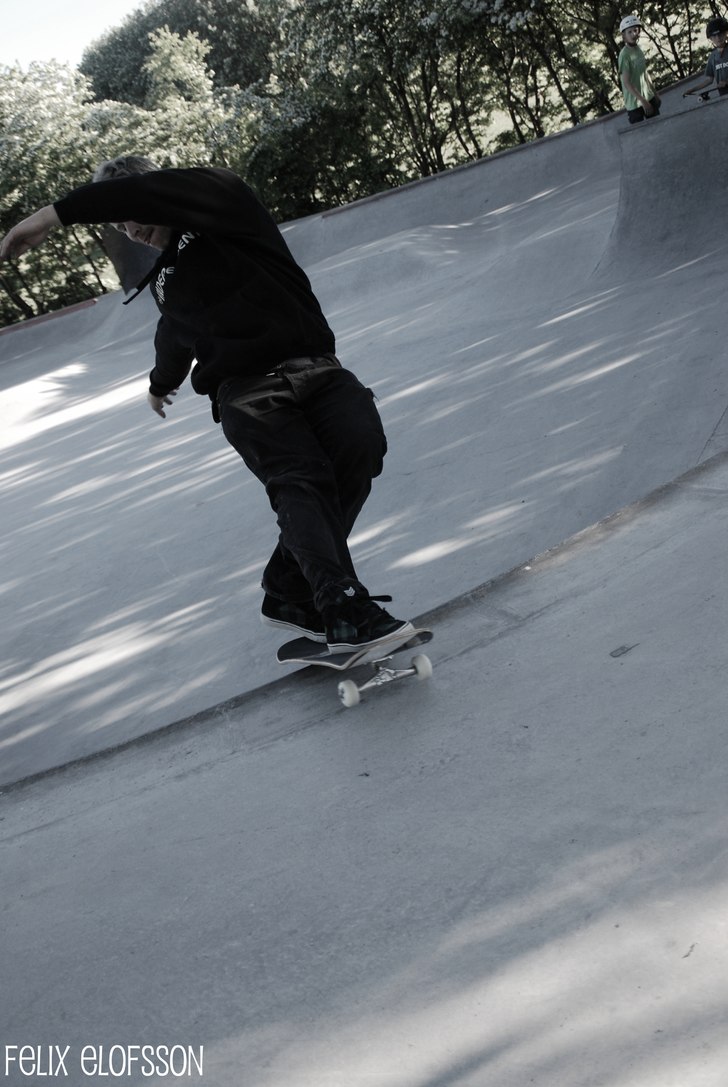 en härlig frontrock!. Foto: felix elofsson. Åkare: john magnusson.