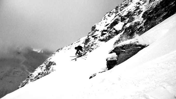 Hooman i charge-position vilket gav en luftfärd p. Foto: Rickard Berlin. Åkare: Hooman Ahoori.