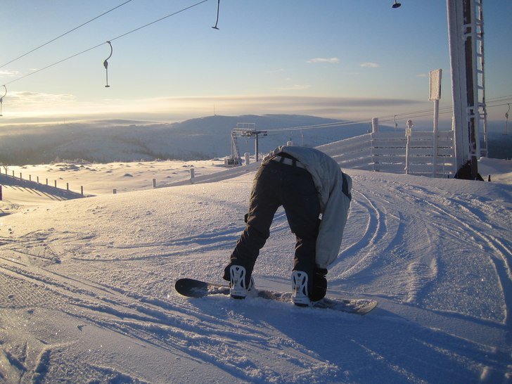 Riktigt bra väder... Foto: T.Bergman. Åkare: db84.