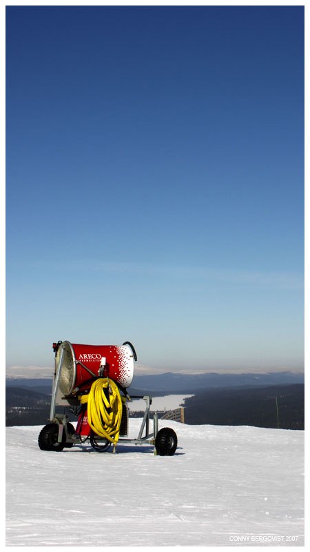 Foto: Conny Bergqvist. Åkare: Snöslunga.