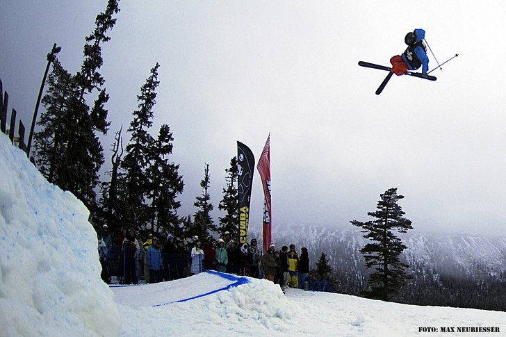 max tog lite schyssta bilder på skidtestarhelgen!. Foto: MAX Neuriesser. Åkare: Måns Nyberg.