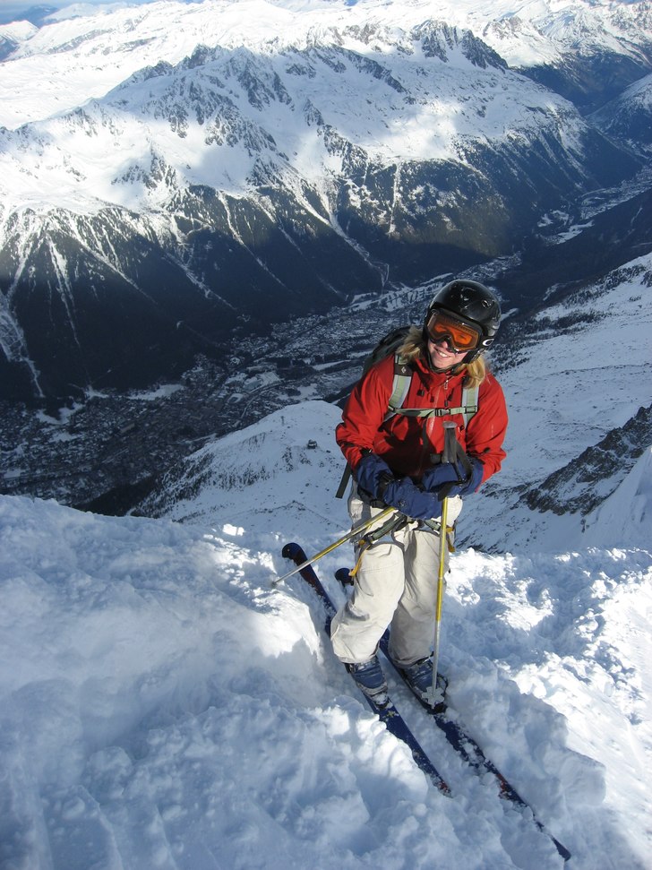 3000 vertikala bakom ryggen. Foto: Johan Johansson. Åkare: Sara Widell.
