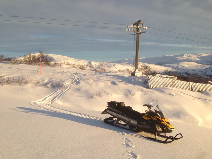 Ein liten rapport!
Ein liten tur til topps idag, f.