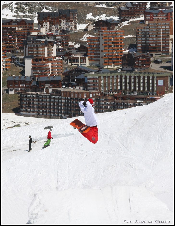 lite vår åkning i VT. Foto: Sebastian källsbo. Åkare: Daniel Hansson (jag).