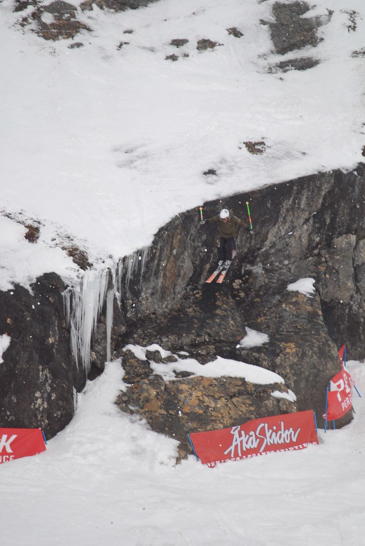 Sadeln i kvalet på NM.. Foto: Okänd. Åkare: Viktor Roos.