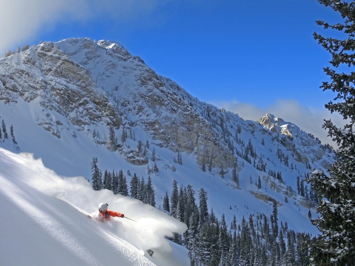 Sjukt grym morgon med grymt ljus och 30cm nytt!!... Foto: Henrik Liljeqvist. Åkare: Robert Hortlund.