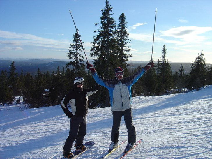 Foto: Lars B. Åkare: Mattias och Mats.