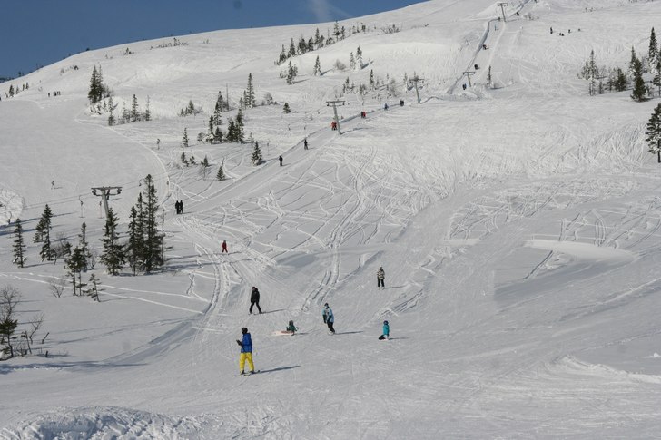 Ny flott dag
I dag er det skyfri himmel og fine sn.