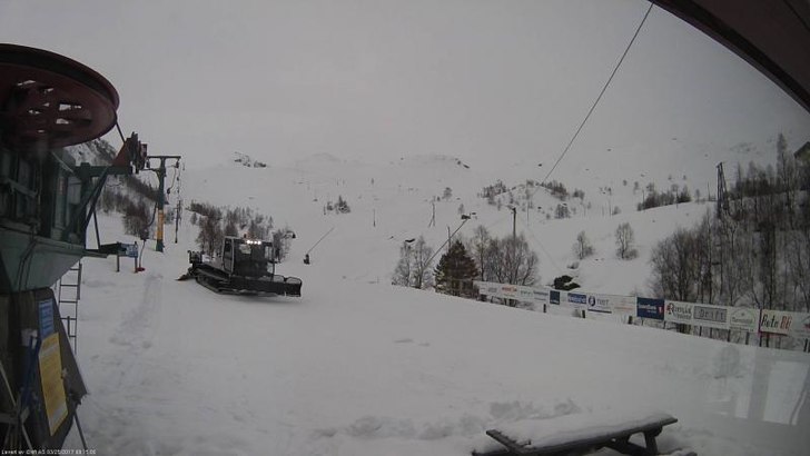 Nypreppareret kram snø
Komt litt snø i natt.
Ny.