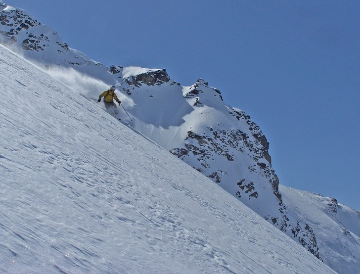 Efter att ha gått upp med stighudar fick vi säso. Foto: Markus Olsson. Åkare: Mikael Thorn.