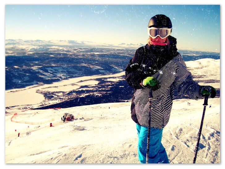 Längtar efter en ny säsong med massa skön åkni. Åkare: Frida Eriksson.