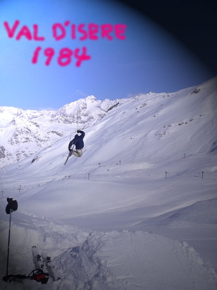 80's tweak style :p. Foto: en av gutta. Åkare: Jag.