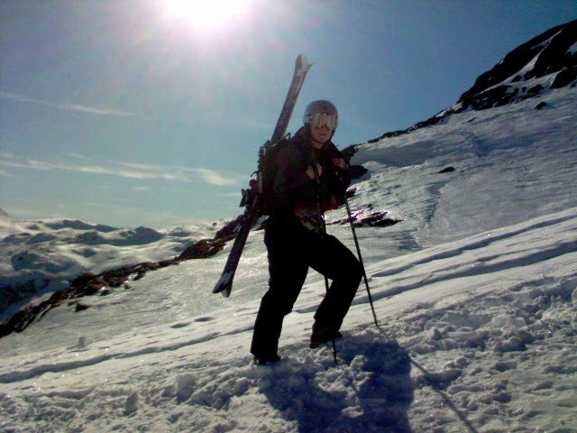 En dag med endast 4 liftåk, resten spenderades i . Foto: Emma Nordén. Åkare: Emma Johansson.