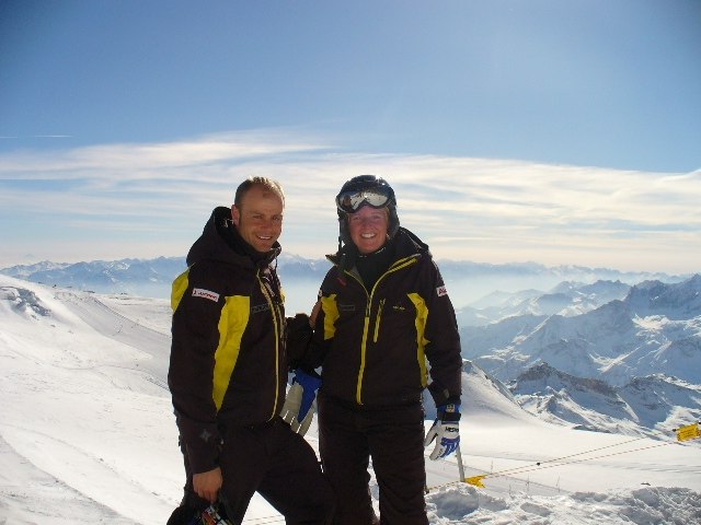 Ännu en glassig dag på jobbet!. Foto: Gäst. Åkare: Erik Corell & C-M Skärström.