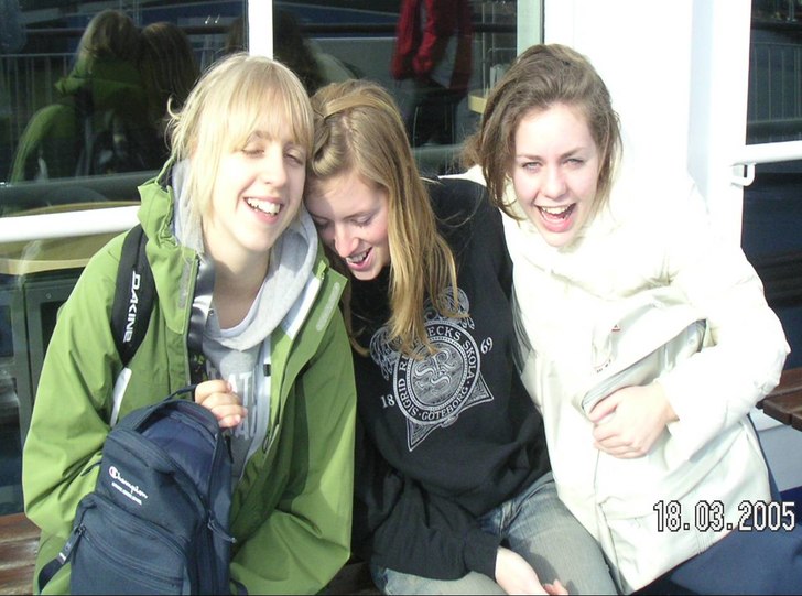 Säsonggänget. Foto: Hanna Stegared. Åkare: Anna, Lisa & Johanna.