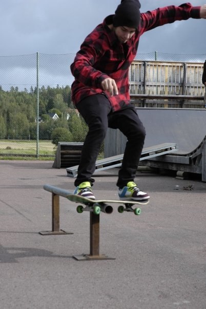 bs boardslide. Foto: Viktor K. Åkare: Martin Bengtsson.