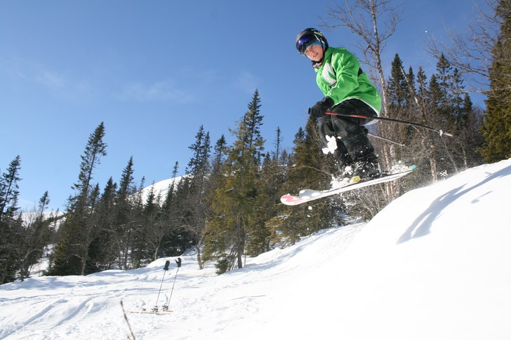 Puder!!. Foto: Syster Emma. Åkare: Emil Larsson.