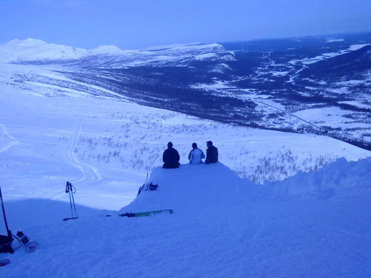 Stämmning !. Foto: André Vik. Åkare: Crille, Jonte, Erik.