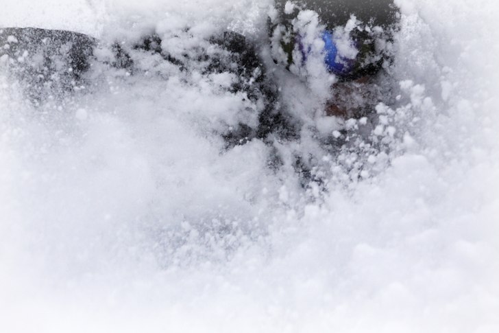 En av de bättre puderdagarna 2012 tyvärr har det. Foto: Fredrik Bengtsson. Åkare: Tommy.