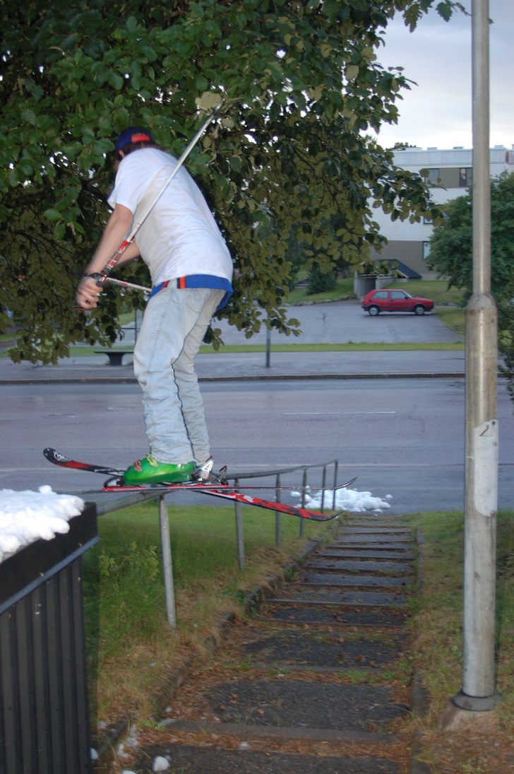 Cool like a fool in a swiming pool. Foto: Spaceman. Åkare: david_v.