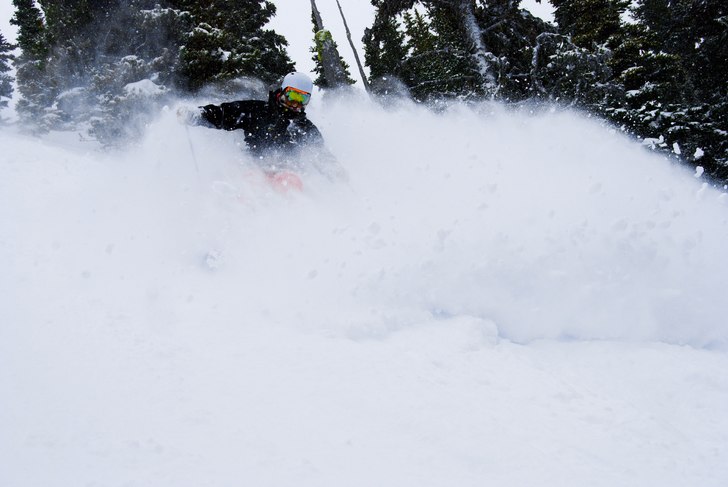 En dag på Whistler med lite nysnö=). Foto: Ludwig Mike Andersson. Åkare: Robin Sandberg.