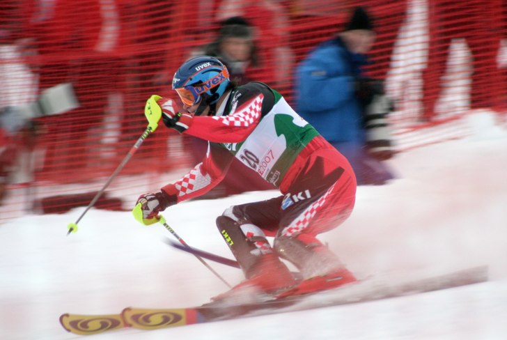Skönt efternamn. Foto: Petteri Koste. Åkare: Ivica Kostelic.