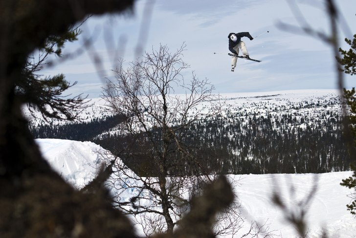 Papa D shred. Foto: Magnus Karlsson. Åkare: Danerik Andersson.
