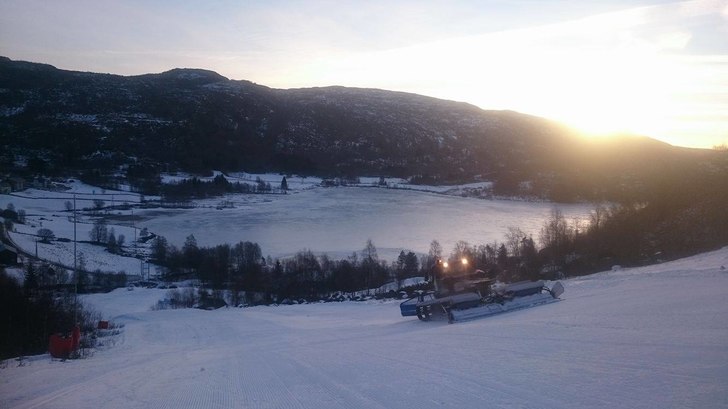 En nydelig start på dagen!
Nok en gang kan vi bar.